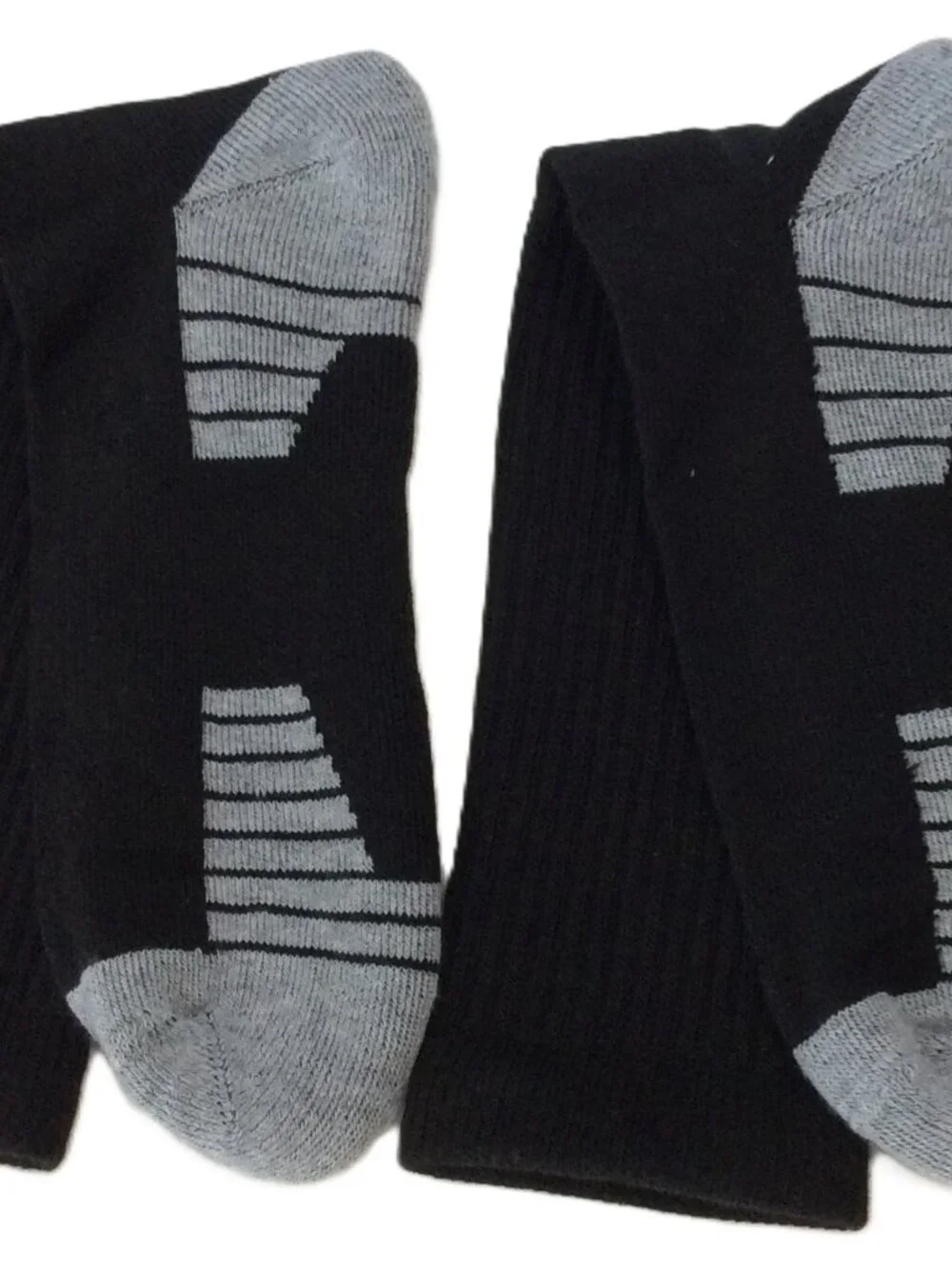Men's Under Armour Socks - Black/Gray & White/Gray & Gray/Gray